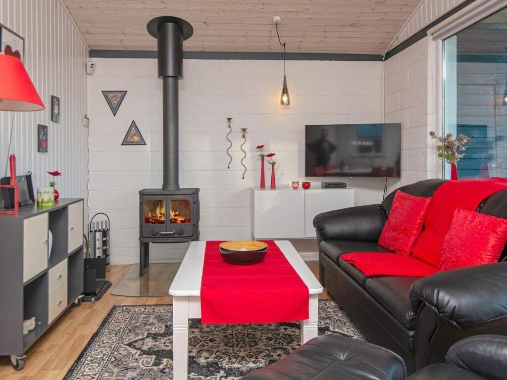 6 Person Holiday Home In Skjern Dış mekan fotoğraf